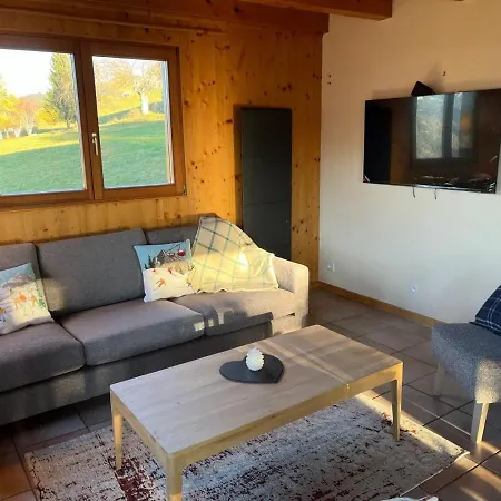 De Charme Avec Sauna Et Vue Sur Les Montagnes - Fr-1-505-181 Chalet