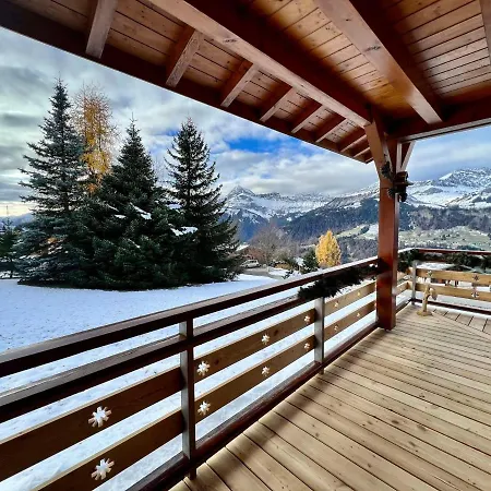 Chalet De Charme Avec Sauna Et Vue Sur Les Montagnes - Fr-1-505-181 *