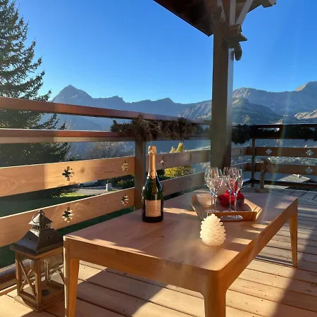 De Charme Avec Sauna Et Vue Sur Les Montagnes - Fr-1-505-181 Chalet *