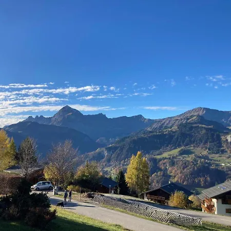 De Charme Avec Sauna Et Vue Sur Les Montagnes - Fr-1-505-181 Chalet Crest-Voland