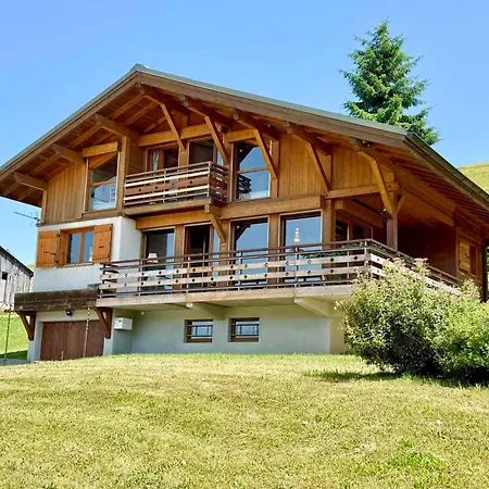 De Charme Avec Sauna Et Vue Sur Les Montagnes - Fr-1-505-181 Chalet Crest-Voland